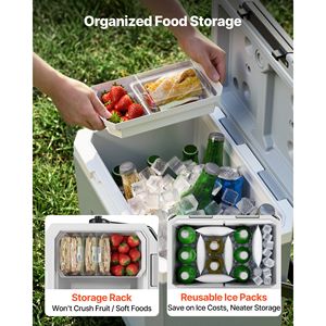 Borsa Frigo Portatile 17QT, Rigida e Impermeabile, con Motivo Leopardato, Mantiene il Ghiaccio per 48 Ore, Mantiene i Contenuti Freschi - Product Image 4