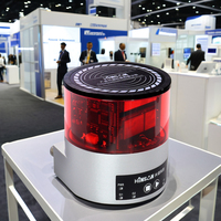 Capteur Lidar Hinson LE-50711FA 360°, Scanner Laser, Portée de Détection 0-50m, Théorie TOF, Positionnement Automatique des Chariots Élévateurs en Entrepôt