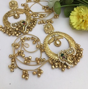 Encantadores Pendientes de Moissanita Chapados en Oro de Latón de Primera Calidad para Mujer, Regalo de Boda, Compromiso, Fiesta, Ocasión Especial - Product Image 4