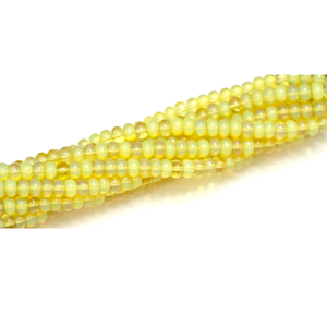 Cuentas Redondas de Cuarzo Amarillo Limón, para la Fabricación de Joyas - 7-8 mm - Product Image 5
