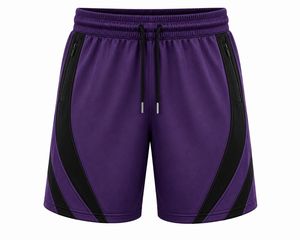 Shorts de sport décontractés pour hommes, vert uni, séchage rapide, écologiques, respirants, en toile, taille élastique, longueur mi-cuisse, pour entraînement athlétique - Product Image 3