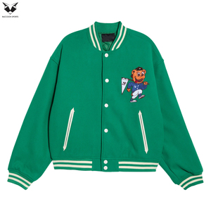 Customized Team Varsity Jacket High Quality Sublimated Embroidery Logo Personalized School University Letterman Jacket - Product Image 5