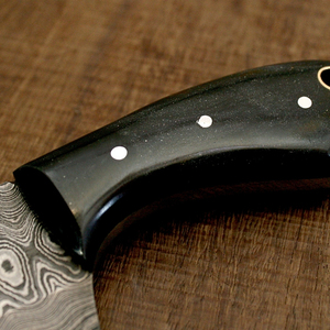 Damascus Steel Kitchen Cleaver Heavy Duty Meat Chopper Wide Blade Butcher Knife Handmade Chef Cooking <b>Tool</b> for Home Restaurant - Product Image 5