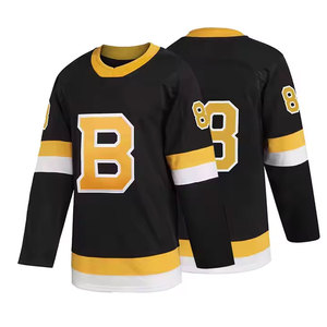 Camiseta Ligera de Hockey sobre Hielo, Corte Atlético, Tejido que Absorbe la Humedad, Ideal para el Día del Partido, Entrenamiento y Ropa Deportiva Informal - Product Image 4