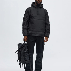 Blouson matelassé unisexe de haute qualité, style décontracté, brillant, col montant, à capuche, vente en gros, blousons gonflés personnalisés, toutes tailles - Product Image 5