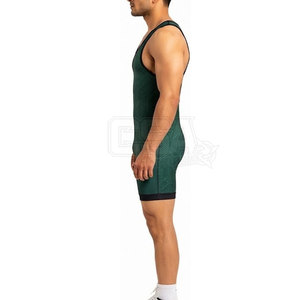 Wrestling <b>Singlet</b> <b>For</b> <b>Men</b> Lightweight Stretch One Piece Training Gear <b>For</b> Practice Matches Wrestling Sportswear - Product Image 3