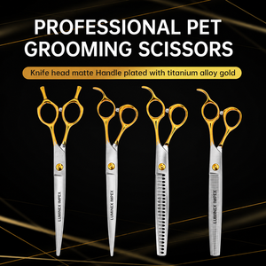 Tijeras profesionales para el cuidado de mascotas, para cortar el pelo de animales, tijeras para el cuidado de mascotas para un corte suave y fácil, profesionales - Product Image 4
