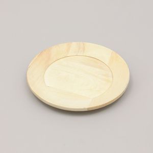 Piatto Decorativo Artigianale in Legno da 13 Pollici, Sottopiatto in Bambù e Legno, Stoviglie Realizzate da Artigiani - Product Image 1