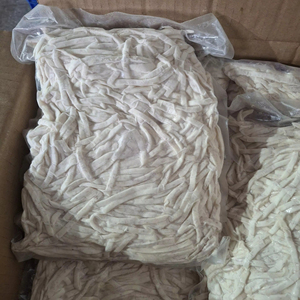 Frozen Taro strings mixed cuts from Vietnam, assorted root pieces for frozen vegetable blends, stew packs - Product Image 1