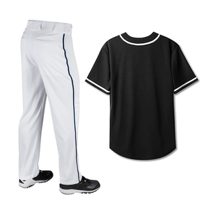 Conjunto de Uniforme de Béisbol Personalizado con Tela de Poliéster de Secado Rápido y Costuras Resistentes - Product Image 2
