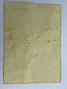 Hojas de Papel Estilo Antiguo Hechas a Mano para Caligrafía, Manualidades, Embalaje, Invitaciones, Escritura, Scrapbooking - Product Image 2