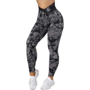 New <b>Stitched</b> High Solid Women Yoga <b>Leggings</b> Custom Logo/Colors Anti Wrinkle Breathable Premium Quality Elastic Waist <b>Leggings</b> - Product Image 1