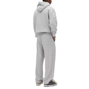 OEM ODM Men Winter Vintage Hooded Oversized Mens Pullover Hoodie Sweatpants <b>Set</b> Cotton Fleece Loungewear Jogger Manufacture - Product Image 2