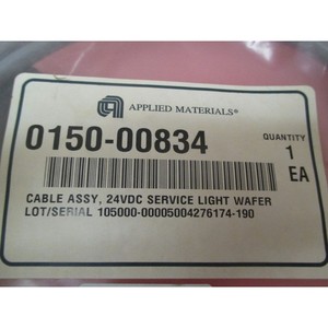 Câble AMAT 0150-00834, 24VDC, pour éclairage de service - Équipements et pièces semi-conductrices de renommée mondiale à la confiance de tous - Product Image 1