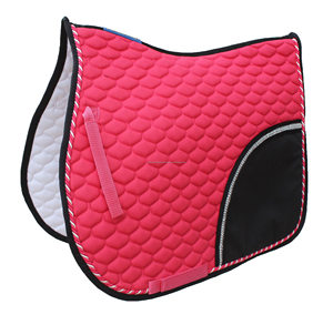 Ensemble de tapis de selle western vert pailleté pour dressage équestre, en coton écologique, doublure en tissu, confortable et personnalisable - Product Image 6