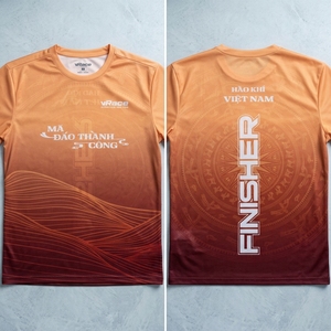 Camiseta Deportiva Personalizable para Correr, Material 95% Algodón 5% Spandex, Venta al Por Mayor de Fabricación en Vietnam - Product Image 1