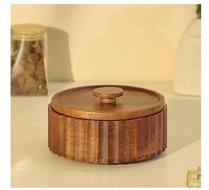 Boîte à chapati en noyer de qualité supérieure avec couvercle amovible pour servir les aliments dans la cuisine, aux prix directs d'usine - Product Image 1