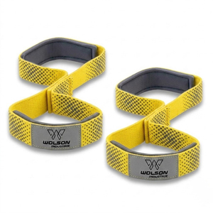 Correa de Soporte para Agarre de 8 Dedos de Algodón Transpirable Ligero de Alta Calidad para Entrenamiento con Pesas, Sesiones de Ejercicio y Ejercicios de Fuerza - Product Image 1