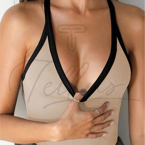 Top Corto de Punto para Mujer, de Secado Rápido y Transpirable, de la Mejor Calidad, con el Último Diseño para Venta en Línea - Product Image 4