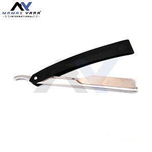 Rasoir de barbier à double tranchant, support de lame, rasoir professionnel, rasage classique, rasage humide traditionnel, rasage propre et soigné - Product Image 5