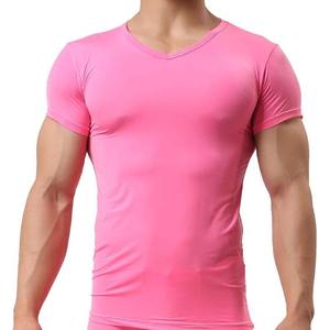 Camiseta Deportiva para Hombre, 100% Algodón, Transpirable, Colores Personalizados con Logotipo, Servicio OEM, Corte Holgado para Entrenamiento Físico - Product Image 1