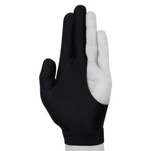 Gants de billard OEM durables à 3 doigts en forme de triangle – Tissu léger en polyester et élasthanne, respirant, pour main gauche et droite - Product Image 3