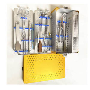 Advanced Clinical Orthopedic Instrument <b>Set</b> Blue Silicone Handle Bone Surgery <b>Screwdrivers</b> and Sterilization Box - Product Image 6