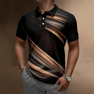 Nouveaux modèles de polos pour hommes, polos sublimés, t-shirts professionnels de haute qualité, respirants, nouveau style de polo sublimé pour hommes - Product Image 1