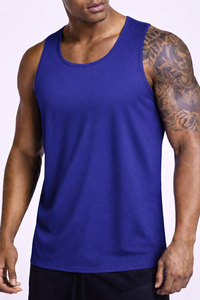 Camiseta sin mangas para hombre, informal, de verano, de algodón suave lavado, chaleco deportivo, ligero y transpirable - Product Image 4