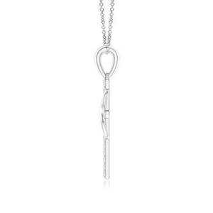 Elegant Lotus Pendant Diamond <b>Necklace</b> | Spiritual Women Jewelry | Trendy Design 2026 - Product Image 4