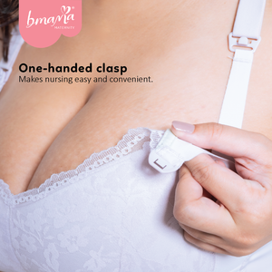 Sujetador de lactancia sin costuras, sexy, de encaje, ropa interior de maternidad, con tirantes ajustables, talla grande, sin aros, transpirable - Product Image 2