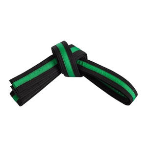 Ceinture d'arts martiaux Taekwondo Karaté Jiu Jitsu Judo en tissu coton haute densité, taille et design personnalisés, ajustement professionnel - Product Image 4