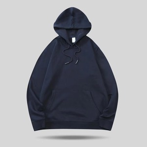 Prix de gros OEM ODM personnalisé de haute qualité, sweat-shirt épais en molleton surdimensionné à épaules tombantes avec broderie 3D, coupe classique pour l'hiver - Product Image 4
