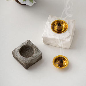 Quemador de incienso cuadrado  Hogar y Jardín>Decoración del hogar y fragancias para el hogar>Incienso y portainciensos>Difusor de aromaterapia - Product Image 3