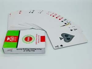 Baraja de Cartas Marcadas Magic Trick 555, Cartas de Mentalista de Plástico Negro con Marcado Oculto - Product Image 5