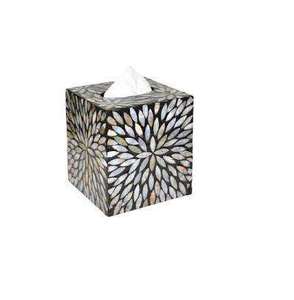Boîte à mouchoirs carrée imprimée pour hôtel, mariage, décoration de table, distributeur de mouchoirs - Product Image 6