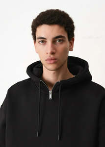 เสื้อฮู้ดผ้าคอตตอนขนแกะแบบหนา - Product Image 1