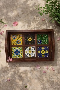 ถาดเสิร์ฟเคลือบเงาแบบทันสมัยขายดี พร้อมหูจับ ดีไซน์อิตาเลียน ราคาคุ้มค่า จาก UO อินเดีย - Product Image 6