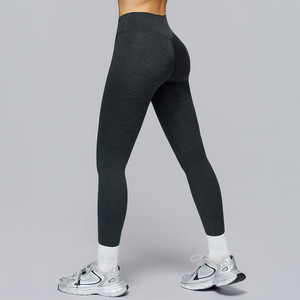 New Arrival Custom Logo Women's <b>Seamless</b> Tight Gym Fitness Yoga Pants High Waist Breathable and Sexy for Casual Use - Product Image 6