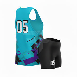 Uniforme de Atletismo para Escuela Secundaria, Diseño de Logotipo Personalizado, Uniforme de Atletismo para Equipo Universitario, Traje de Carrera de Maratón Sublimado - Product Image 3