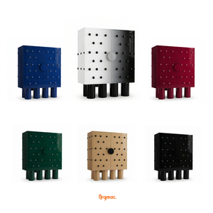 Mueble Bar Vigna con Estructura de Madera Maciza y Acabado de Pintura Personalizado, Envío a Granel, Mueble Bar de Lujo Totalmente Personalizable - Product Image 2