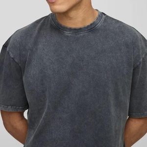 Conjunto de 2 Piezas para Hombre, Camisa y Pantalones Cortos de Secado Rápido, 100% Algodón, Estilo Casual de Verano, Color Sólido, Servicio OEM con Logotipo Personalizado, Lavado Ácido - Product Image 6