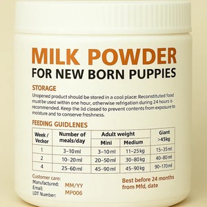 Leche de Cabra en Polvo Premium para Perros y Gatos, Suplemento Natural de Alta Proteína para la Salud Digestiva, Calcio y Vitaminas para Cachorros y Gatitos - Product Image 2