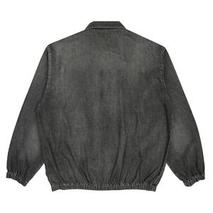 Chaqueta de hombre con parche bordado de lona de algodón de fabricante personalizado chaqueta de mecánico para hombre - Product Image 2