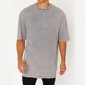 Camiseta de Hombre con Diseño Personalizado, Lavado Ácido, Moderna, 100% Algodón Orgánico - Product Image 4
