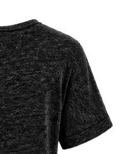 Custom Black Womens V Neck Short Sleeve T Shirt Casual Loose Fit Pocket Tee Soft Breathable Lightweight Summer Daily Wear <b>Top</b> - Product Image 3
