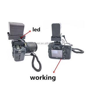 ที่ใส่แบตเตอรี่ NP F V-Mount DR-E12 PLUS Coupler DC LP-E12แบตเตอรี่ดัมมี่สำหรับ Canon <span class=keywords><strong>EOS</strong></span> M M2 <span class=keywords><strong>M10</strong></span> M50 M200 M100 - Product Image 6