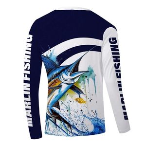 เสื้อแข่งตกปลาแขนยาวป้องกันรังสียูวีแบบซับลิเมชั่น ออกแบบตามสั่ง OEM/ODM ผลิตจากโพลีเอสเตอร์ 100% สำหรับนักตกปลา - Product Image 2