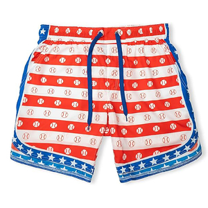 Shorts de baseball personnalisés, logo d'équipe imprimé sur mesure, shorts d'entraînement sportifs, fabrication OEM ODM - Product Image 1