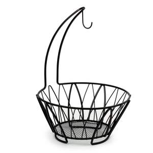 Panier à fruits en métal polyvalent pour la cuisine, le comptoir, la table à manger et le rangement, avec une construction durable - Product Image 1